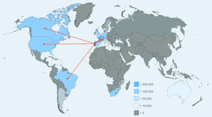 Portugueses no Mundo